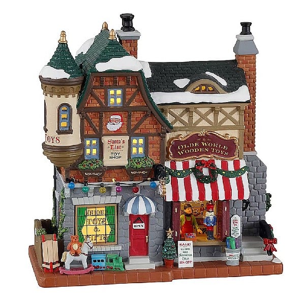 Lemax Santa's List Toy Shop
