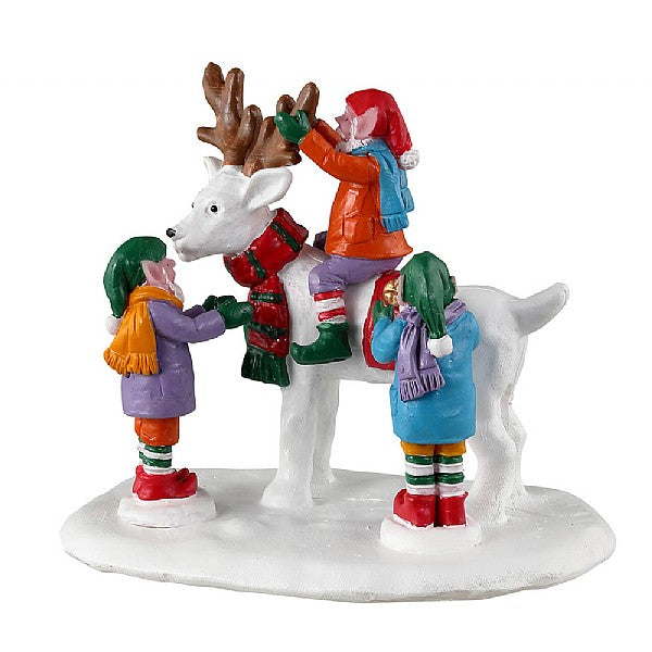 Lemax Reindeer Snowman