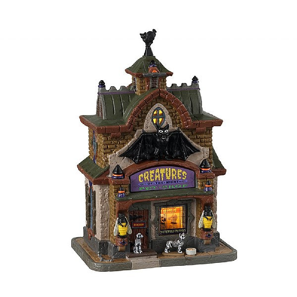 Lemax Creatures Of The Night Pet Shop