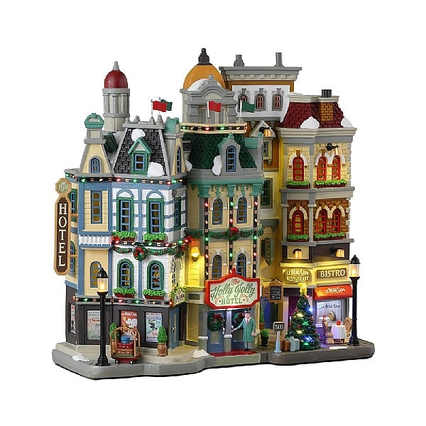 Lemax The Holly Jolly Hotel