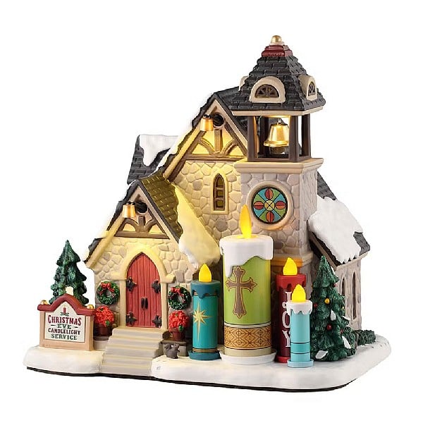Lemax Candlelight Church