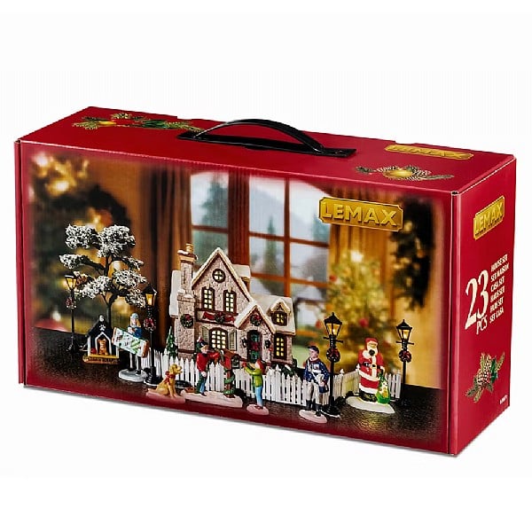 Lemax White Christmas Set