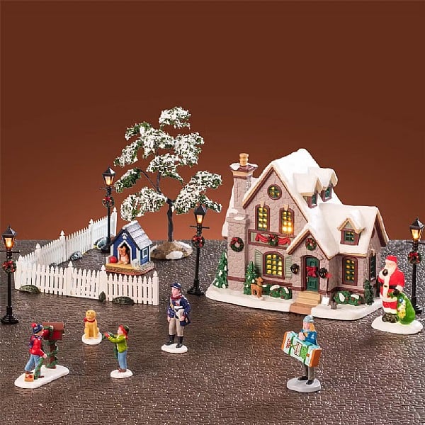 Lemax White Christmas Set