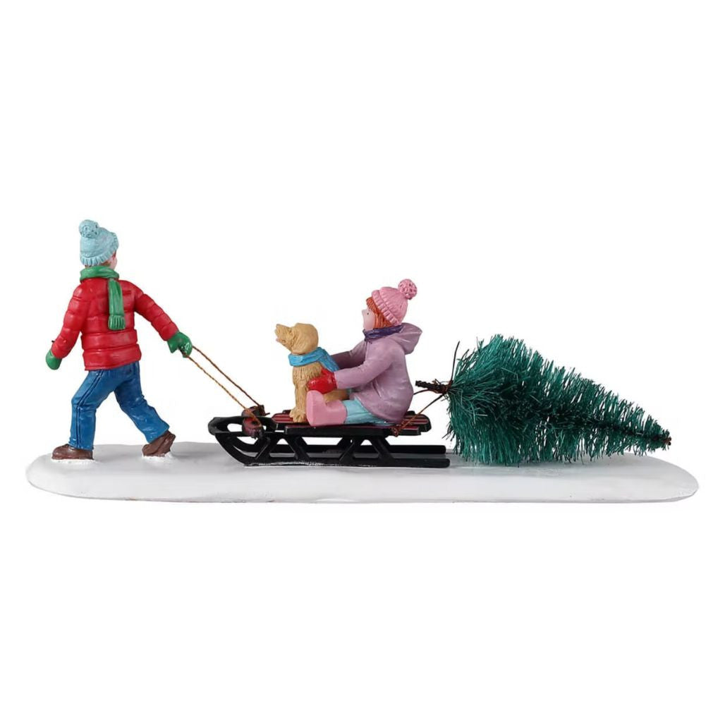 Lemax - Bringing Home Our Tree