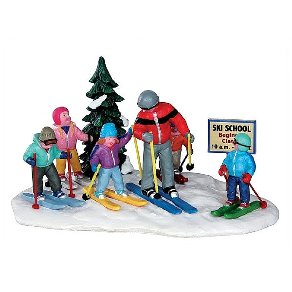 Lemax Ski School
