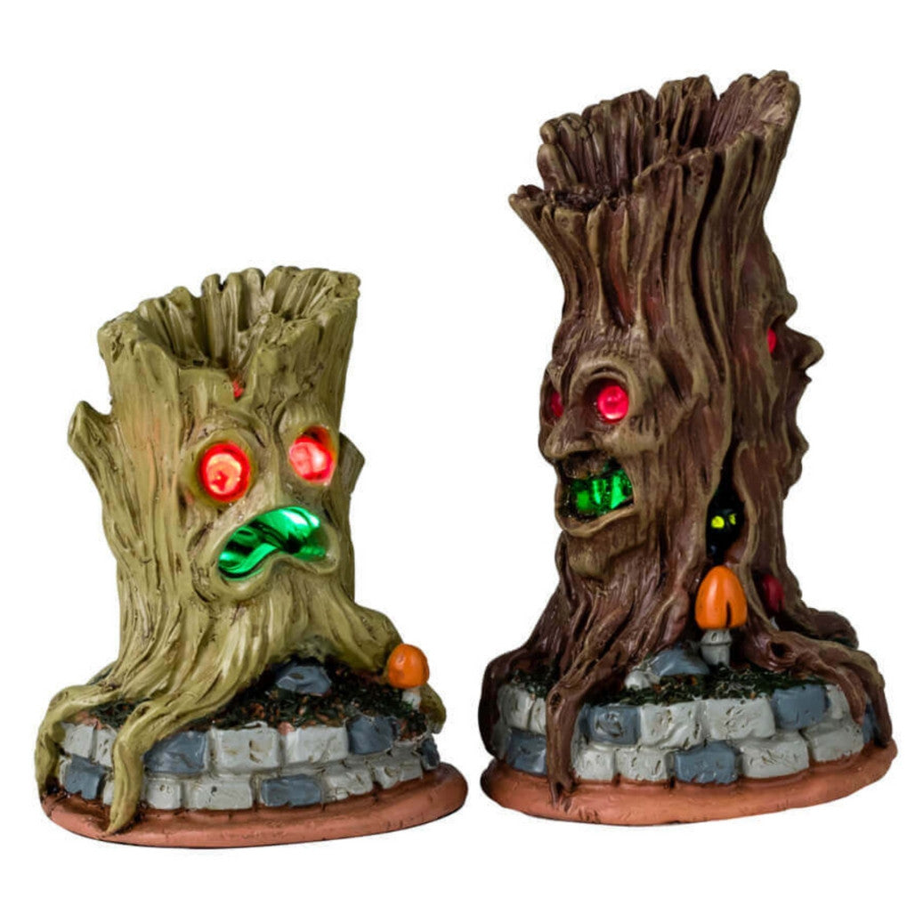 Lemax - Spooky Town - Spooky Tree Trunks