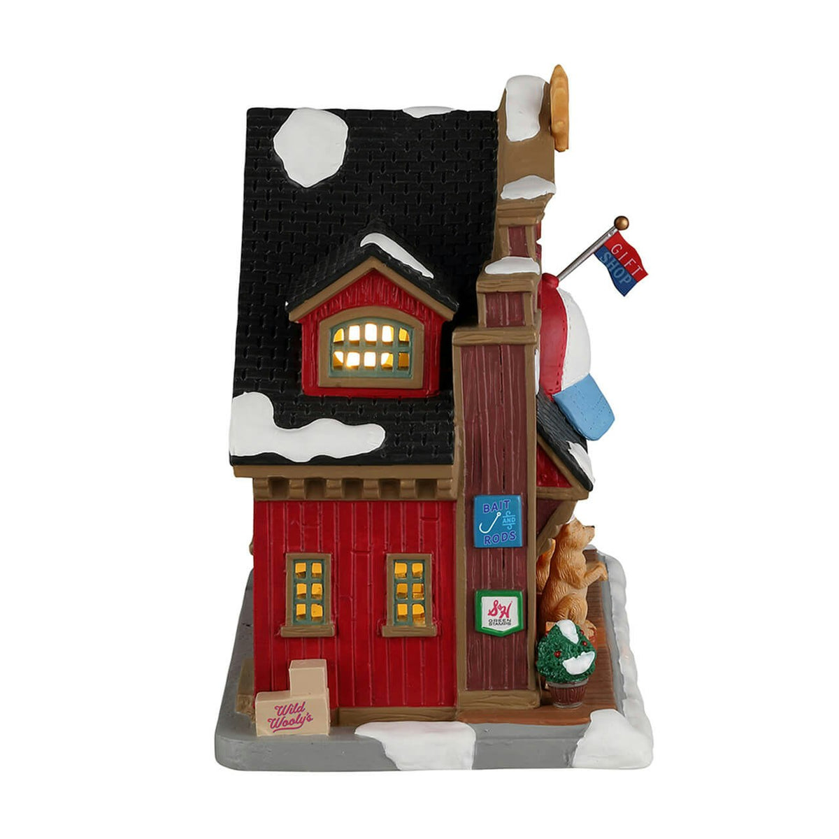 Lemax Wild Wooly's Gift Shop