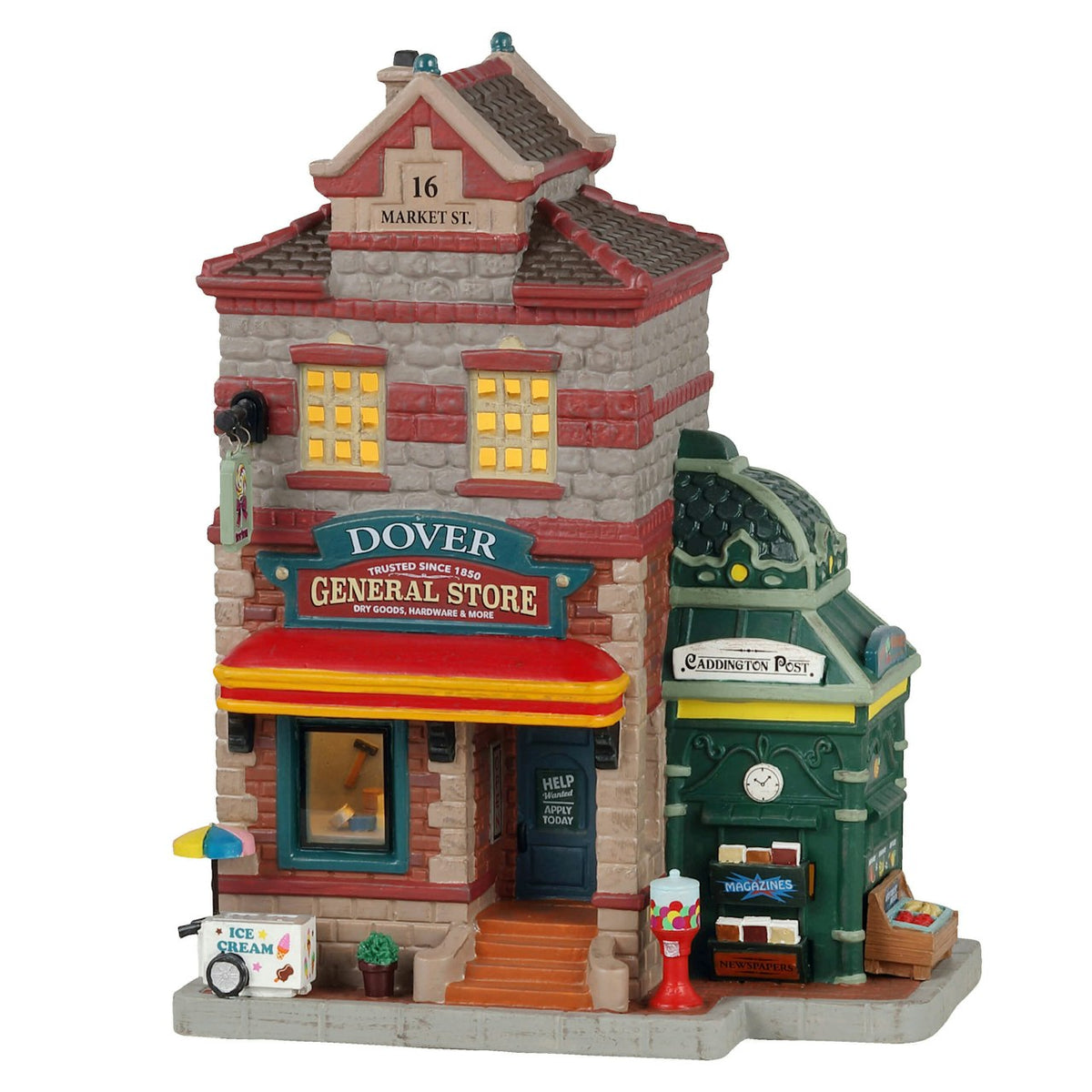 Lemax Dover General Store And Newsstand - Plug In