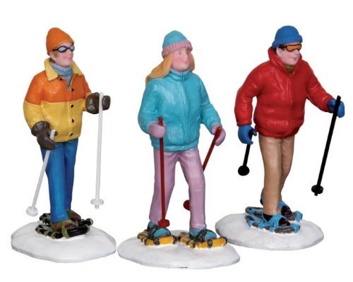 Lemax Snowshoe Walkers