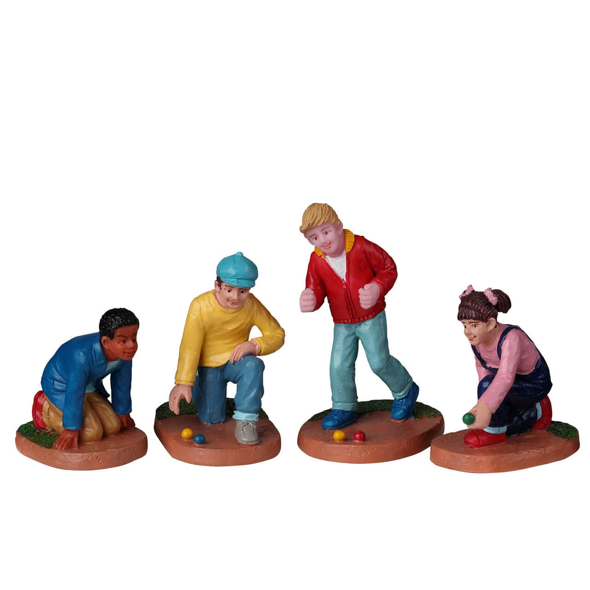 Lemax Marbles Champ - 4 Piece Set