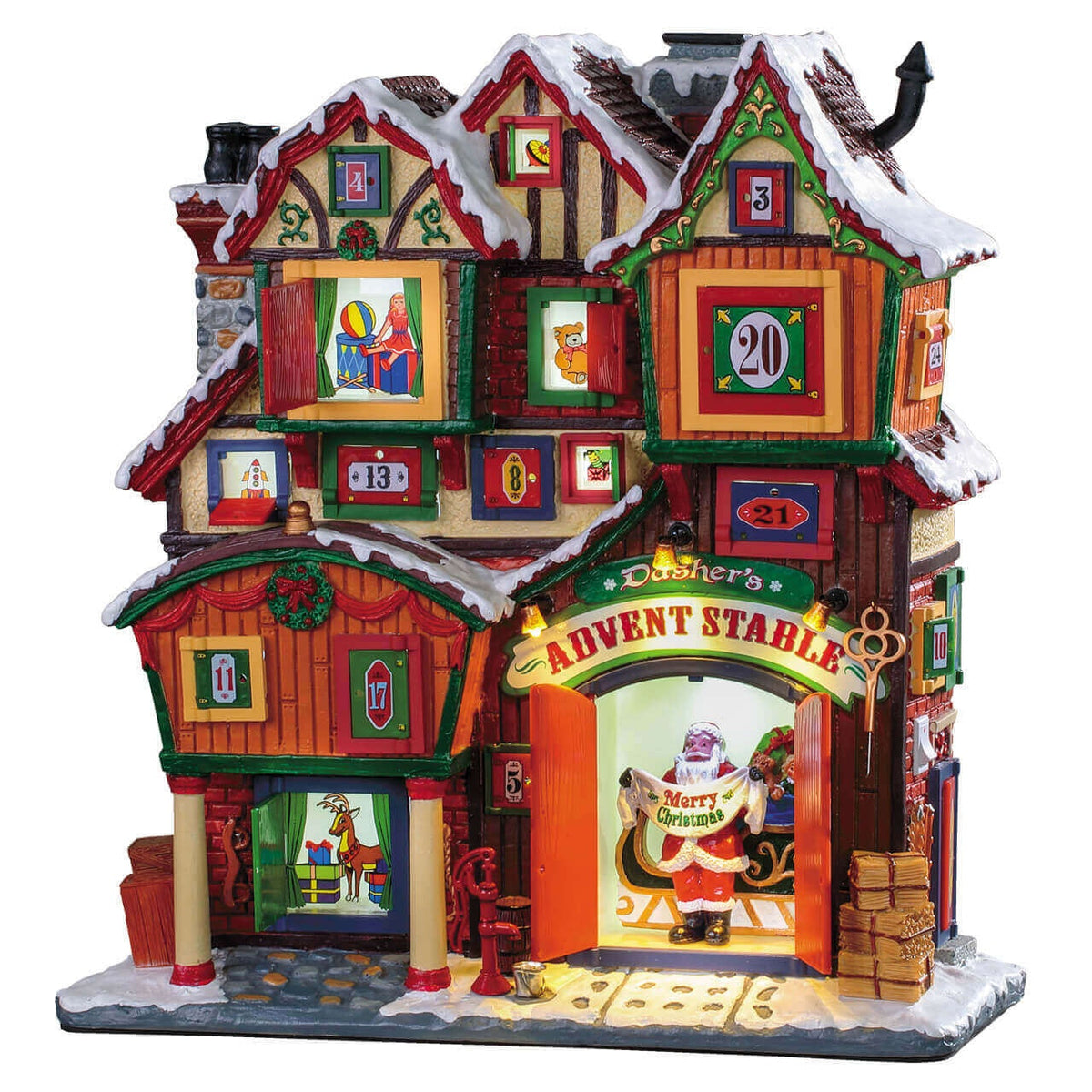Lemax Dasher's Advent Stable