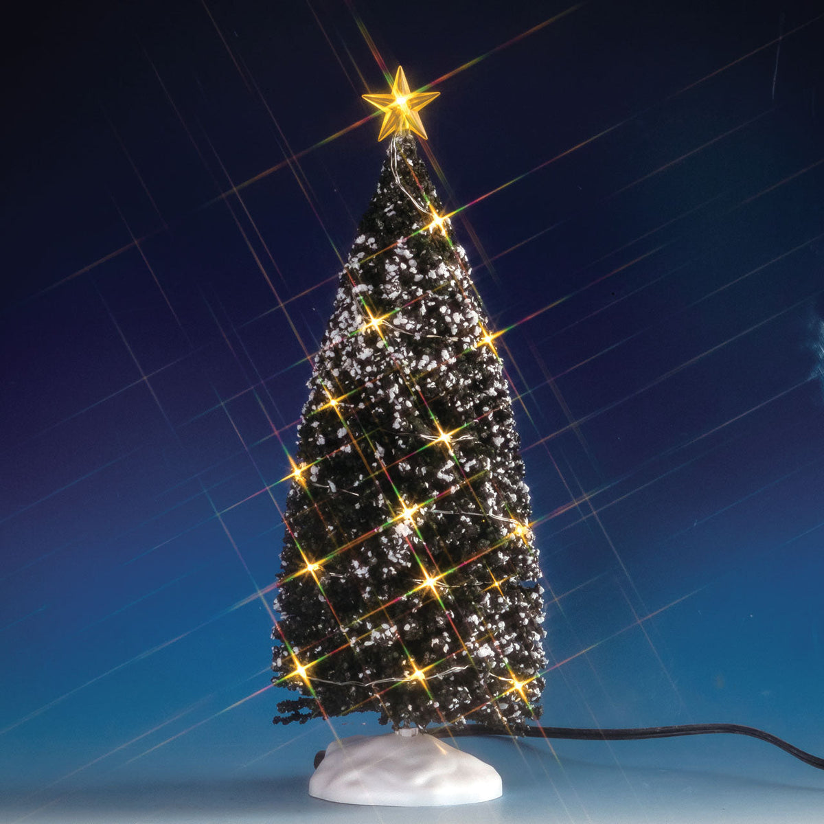 Lemax Clear Light Evergreen Tree - 10 Inch