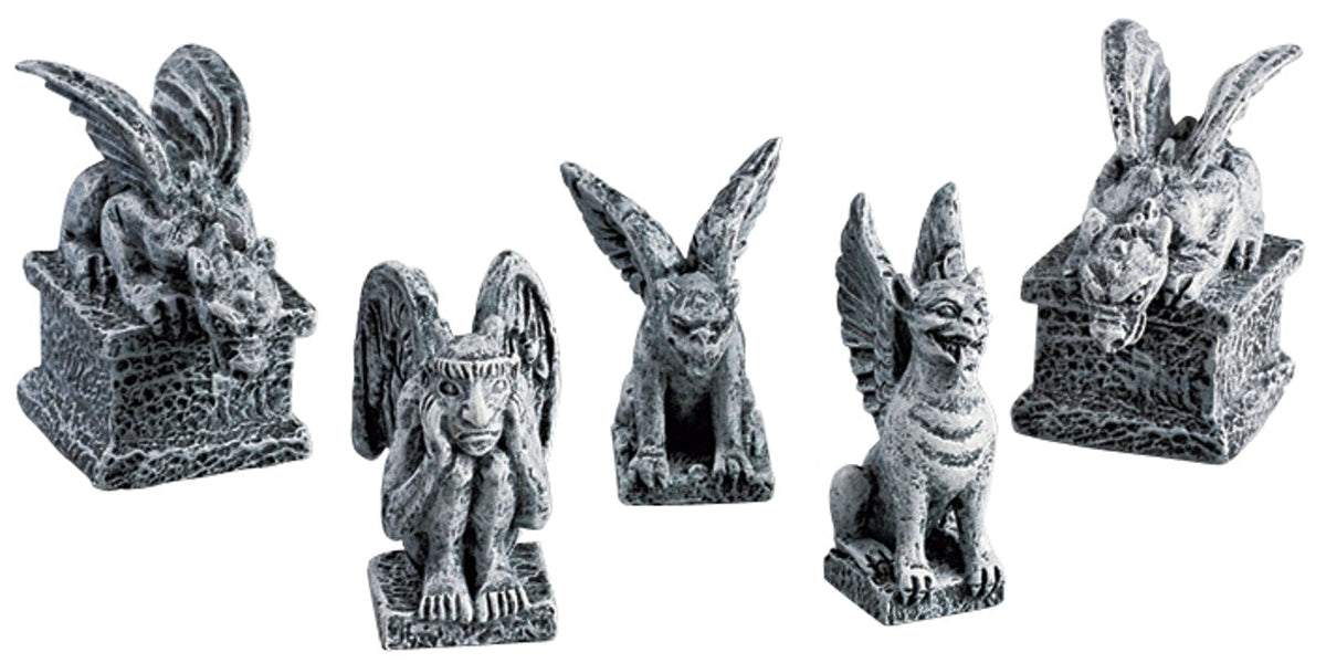 Lemax Gargoyles, Set Of 5