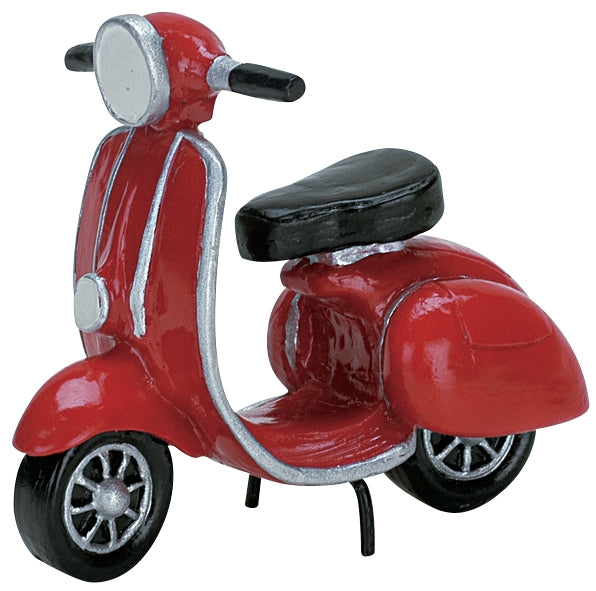 Lemax Red Euro Scooter