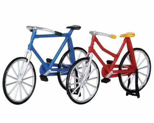 Lemax Bicycle Set 2 Self Stand