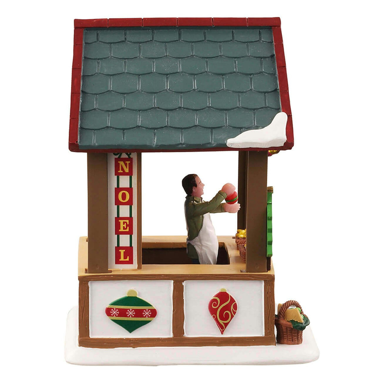 Lemax Christmas Market Booth - Hand Crafted Ornaments