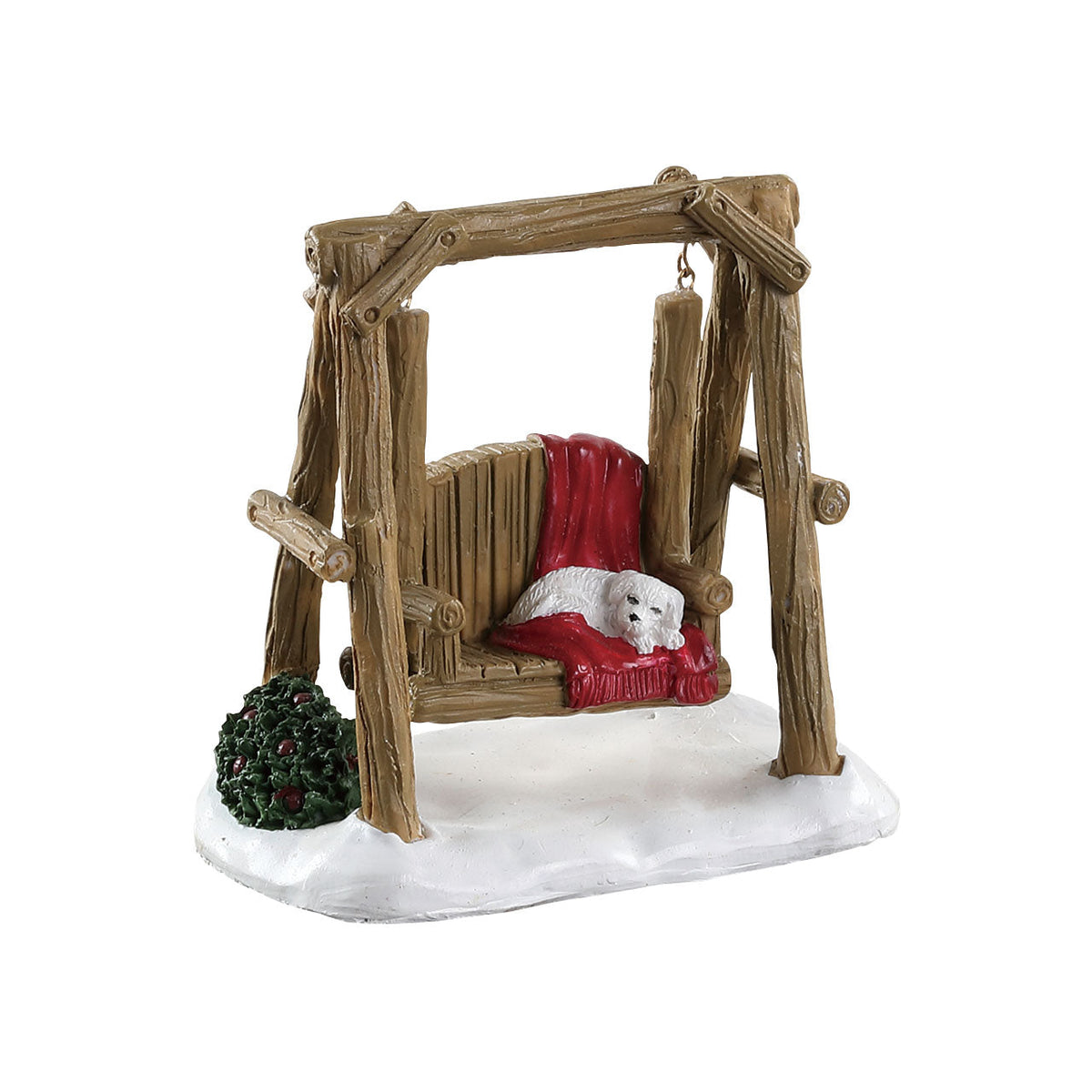 Lemax Rustic Log Swing