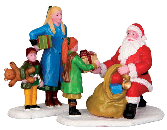 Lemax Presents From Santa- 2 Piece Set