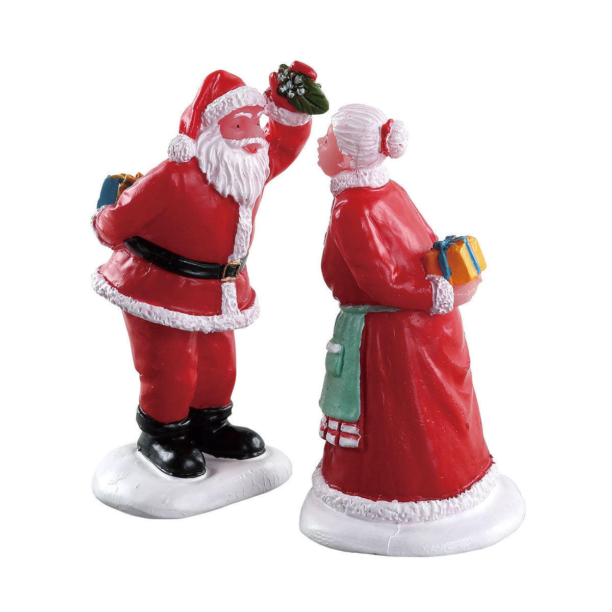 Lemax Under The Mistletoe - Set Of 2
