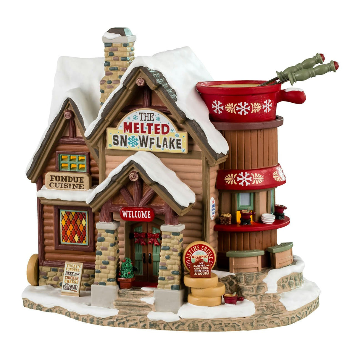 Lemax The Melted Snowflake Cafe