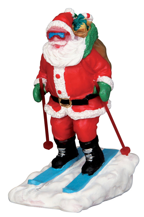 Lemax Santa Skier