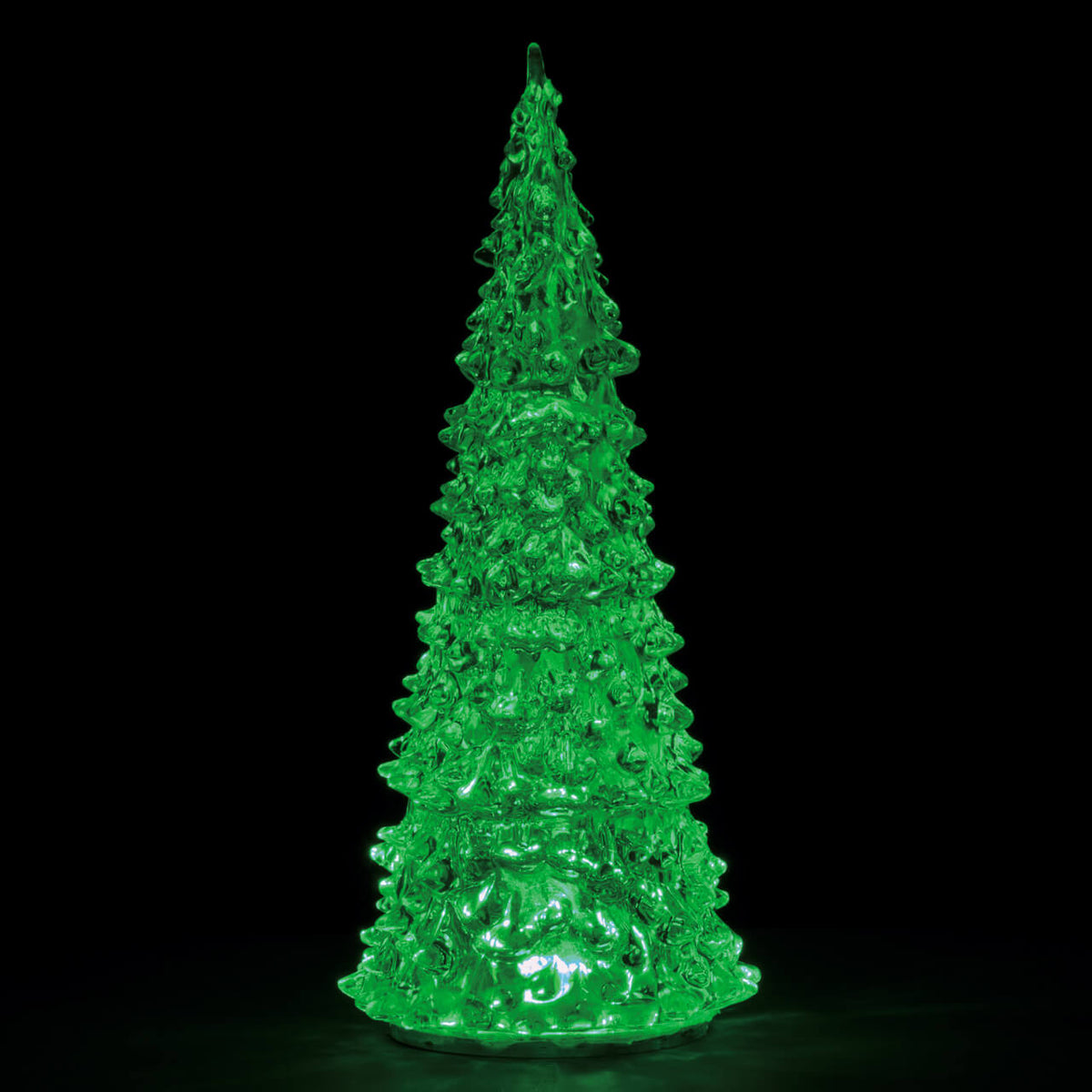 Lemax Crystal Color Changing Tree - 8.75 Inch