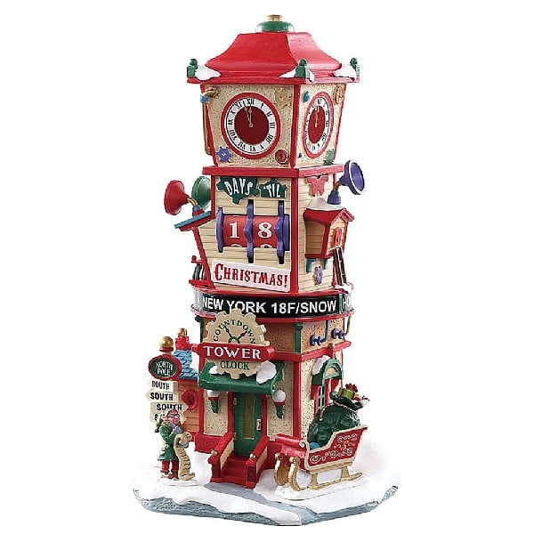  Lemax Christmas Countdown Clock Tower