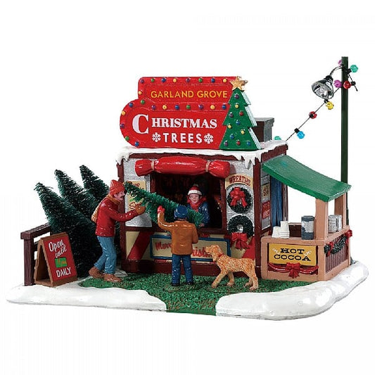 Lemax Garland Grove Tree Lot