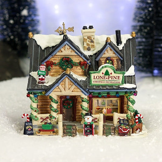  Lemax Lone Pine Christmas Shop