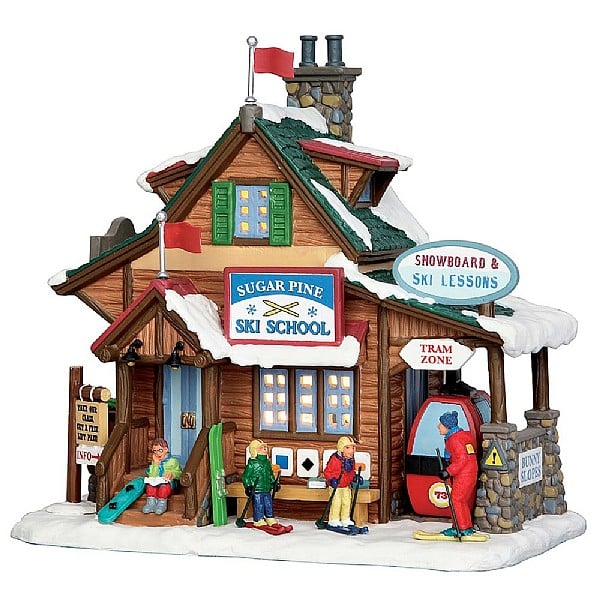  Lemax Sugar Pine Ski School
