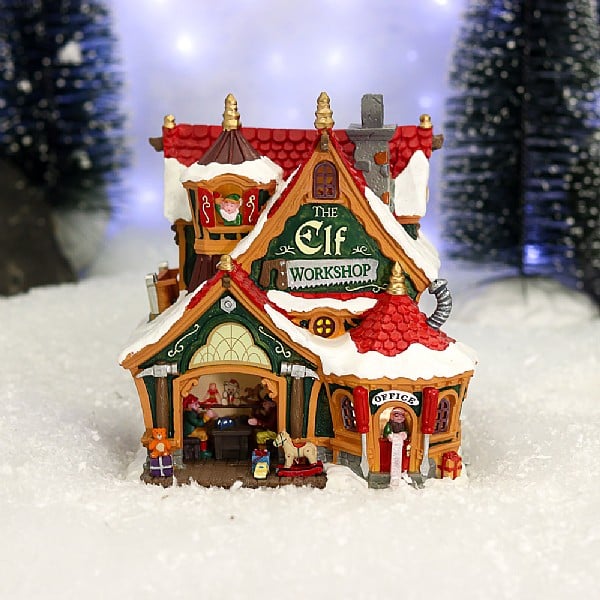  Lemax The Elf Workshop