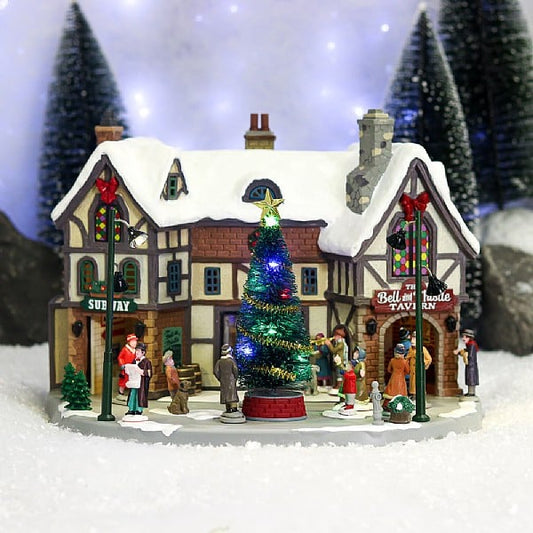  Lemax The Bell & Thistle Tavern