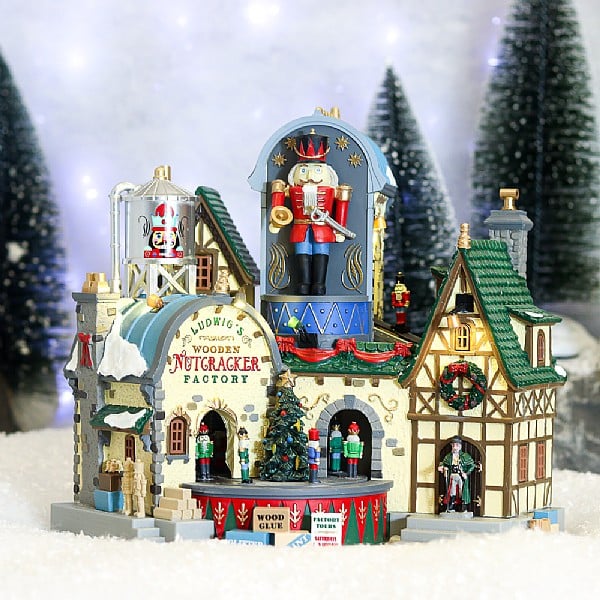  Lemax Ludwig’s Wooden Nutcracker Factory