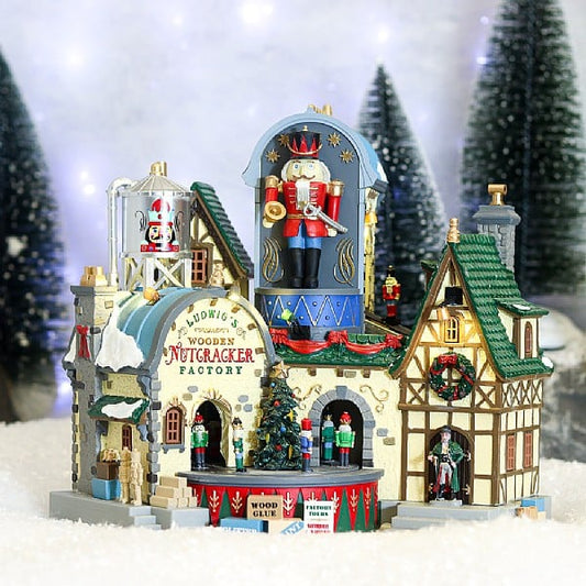  Lemax Ludwig’s Wooden Nutcracker Factory