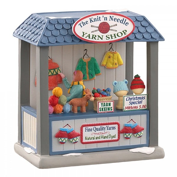  Lemax The Knit 'N' Needle Yarn Shop