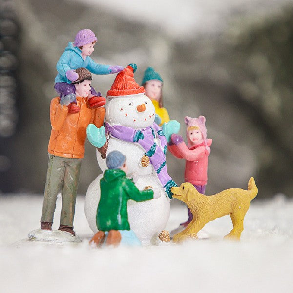  Lemax Snowman Teamwork