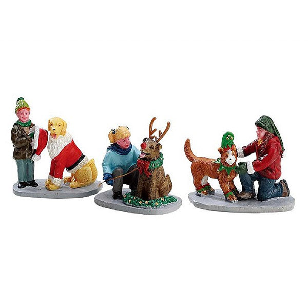  Lemax Doggie Dress Up (Set Of 3)