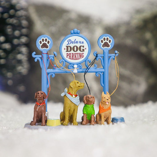  Lemax Dog Parking