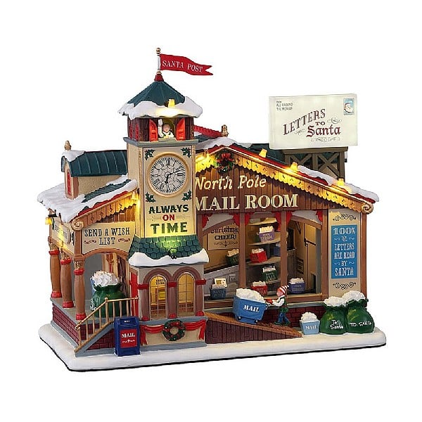  Lemax North Pole Mail Room