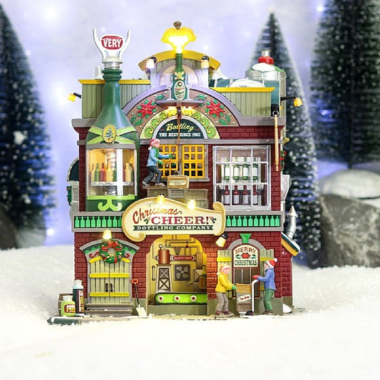  Lemax Christmas Cheer Bottling Company
