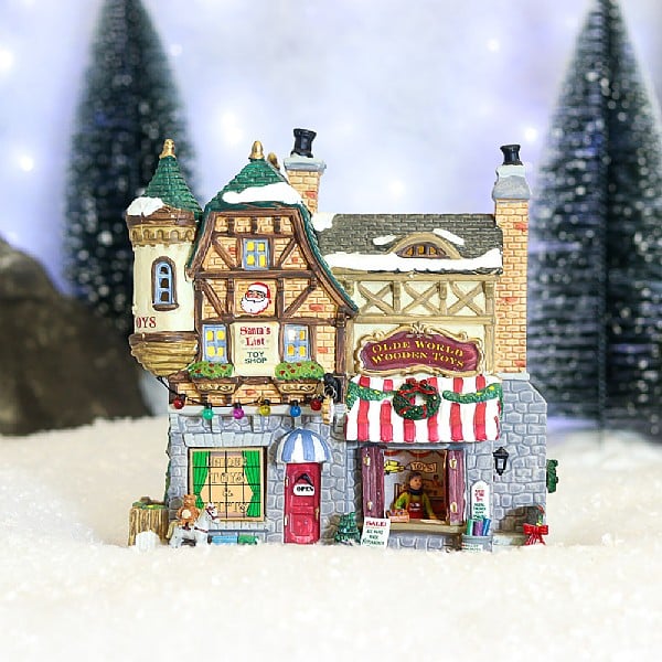  Lemax Santa's List Toy Shop