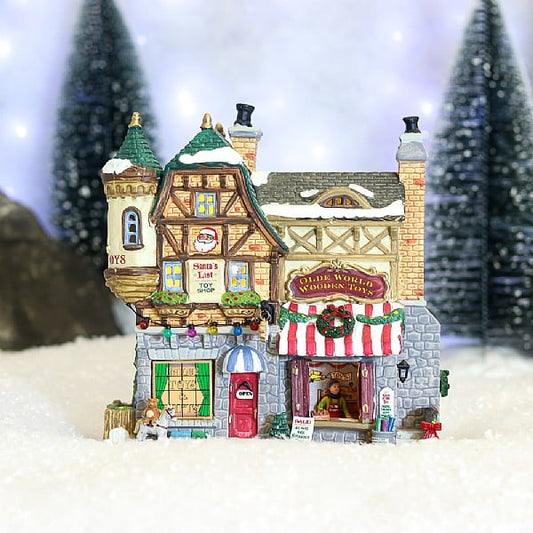  Lemax Santa's List Toy Shop