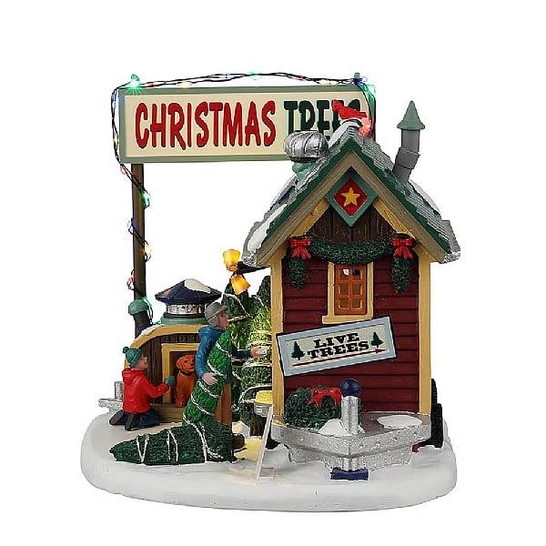  Lemax Tiny House Tree Lot (4.5V)