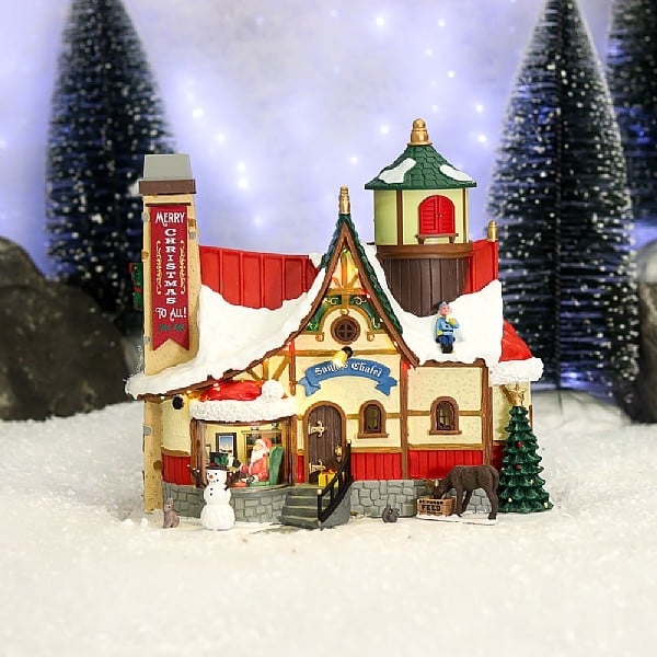  Lemax Santa's Chalet
