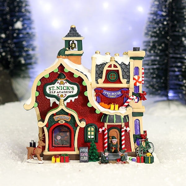  Lemax St. Nick's Elf Academy
