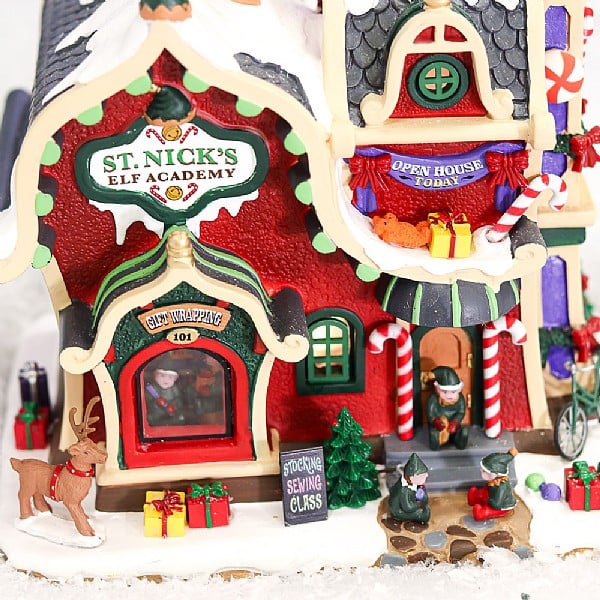  Lemax St. Nick's Elf Academy