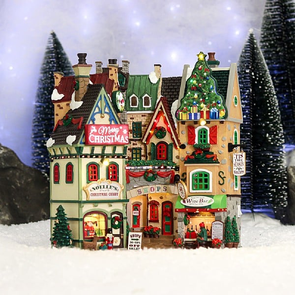  Lemax Tis The Season Shops (4.5V)