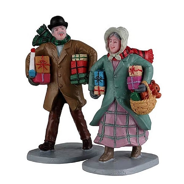  Lemax Gifts For Grandchildren Set Of 2