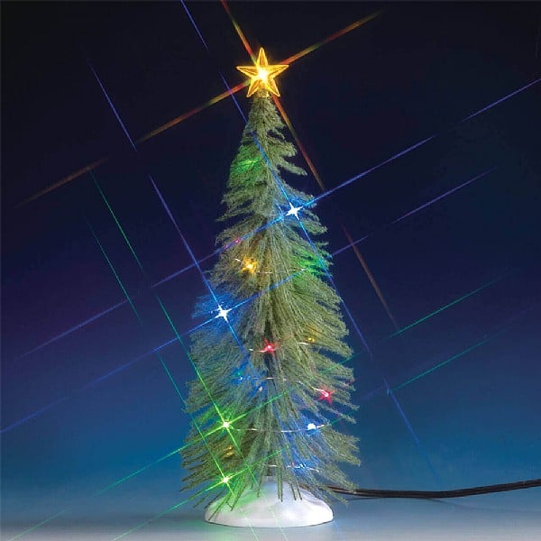  Lemax Chasing Multi-Light Spruce Tree Large (4.5V)