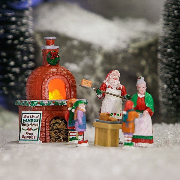  Lemax Mrs. Claus' Gingerbread Bake (4.5V)